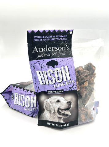 Anderson's Bison Lung Bits 5oz