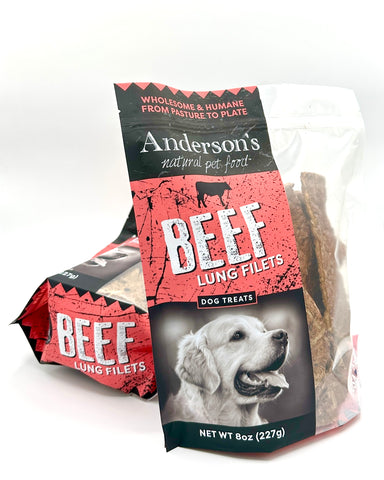 Anderson's Beef Lung Slices 8oz