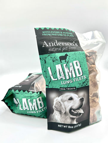 Anderson's Lamb Lung Slices 8oz