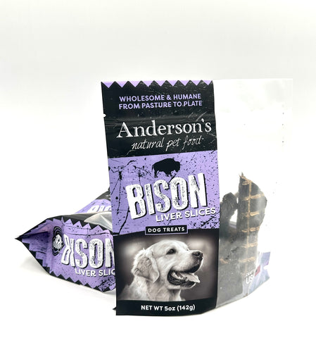 Anderson's Bison Liver Slices 5oz